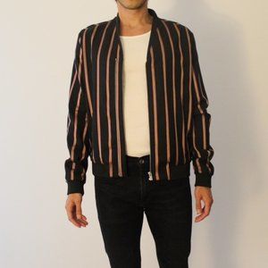 The Kooples Men’s Metallic Striped Jacket